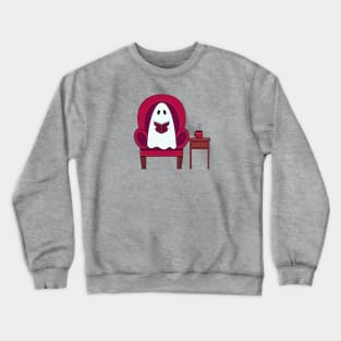 Cozy Ghost- Reading Crewneck Sweatshirt